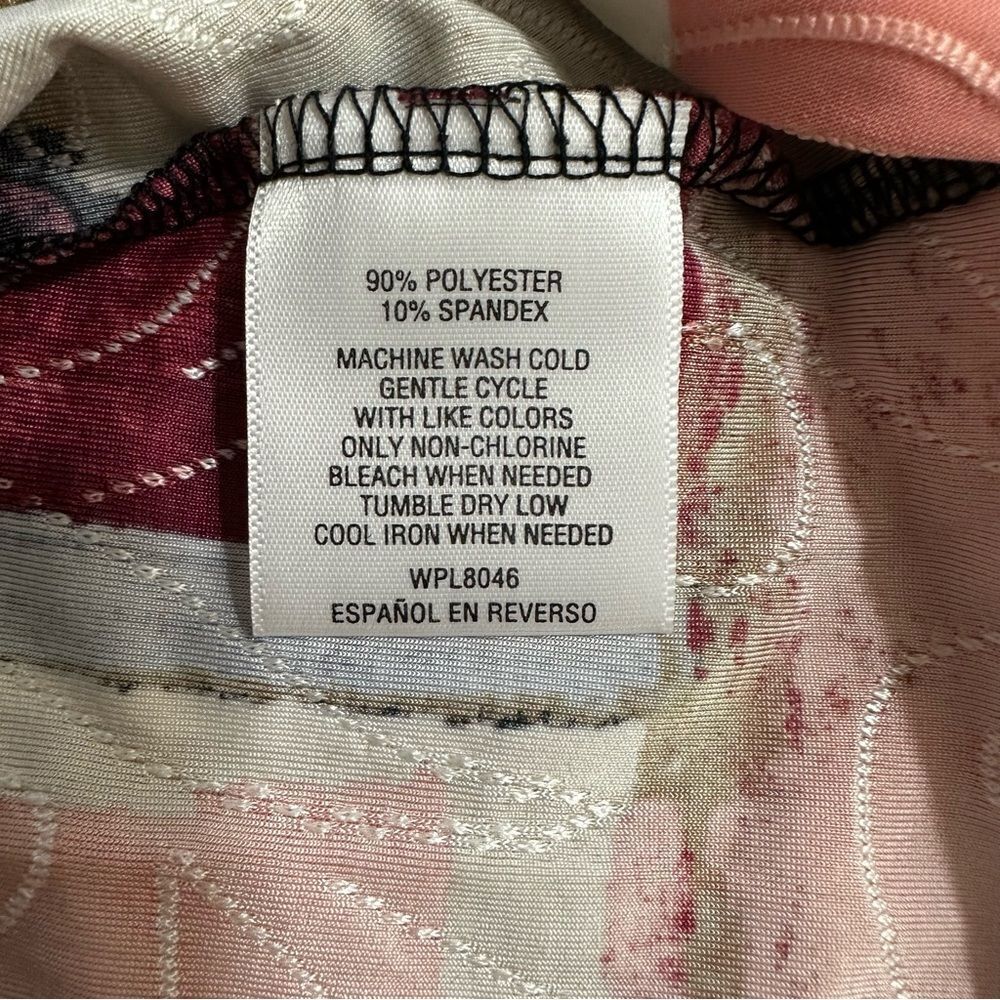 Jm Collection Abstract Print Tunic Size M - image 7